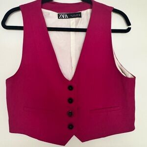 Zara Crop Vest